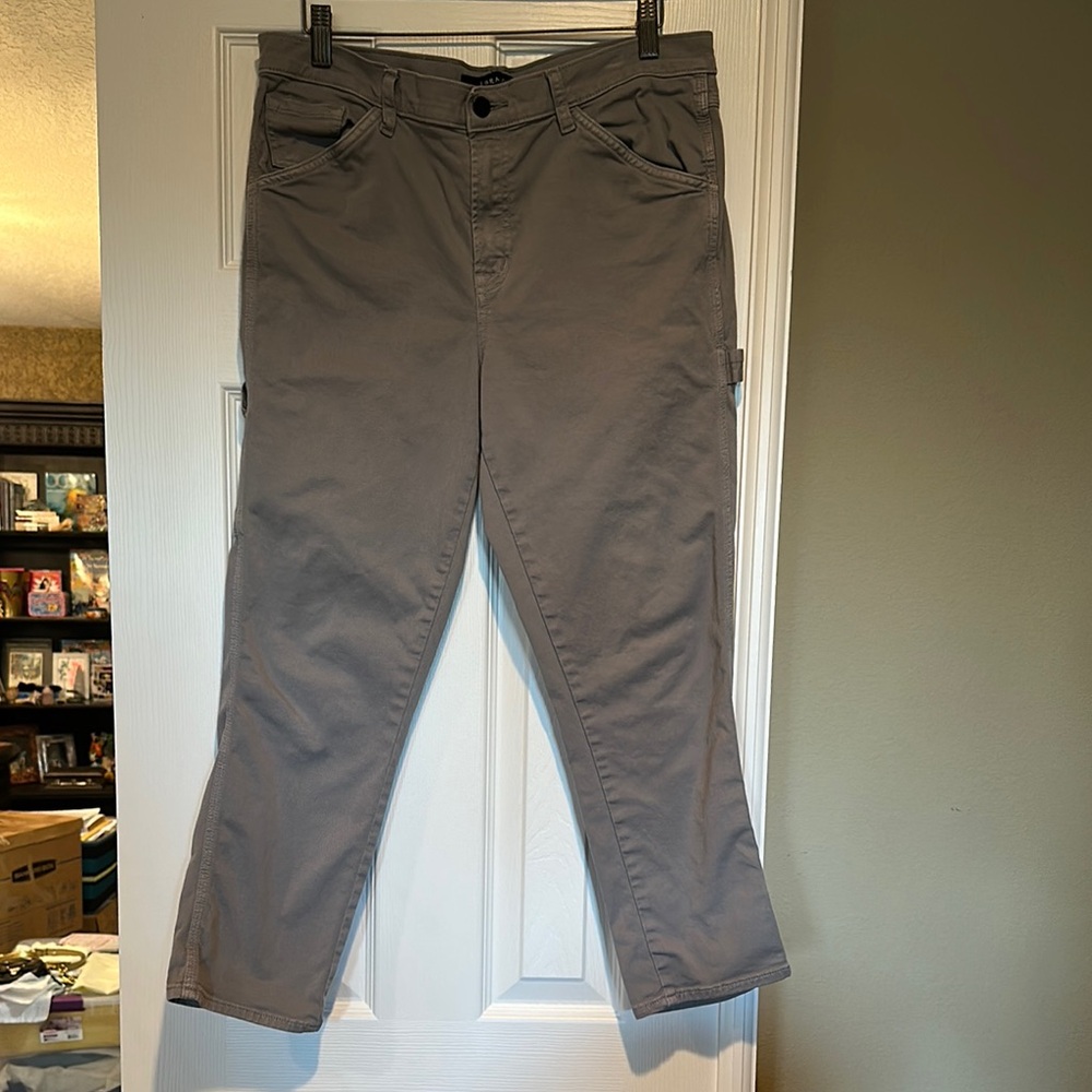 J Brand Stylish Grayish Blue Painter Pants size 31